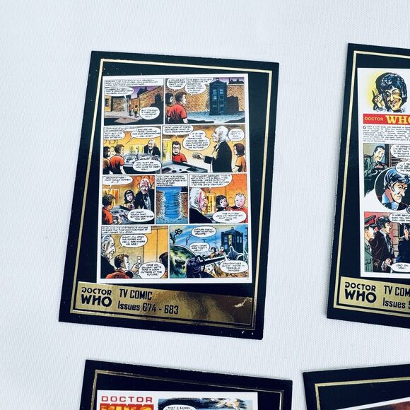 Doctor Who 'The Definitive Collection Series 2' Foil Stamped F1 - F11 Lot - Picture 4 of 13